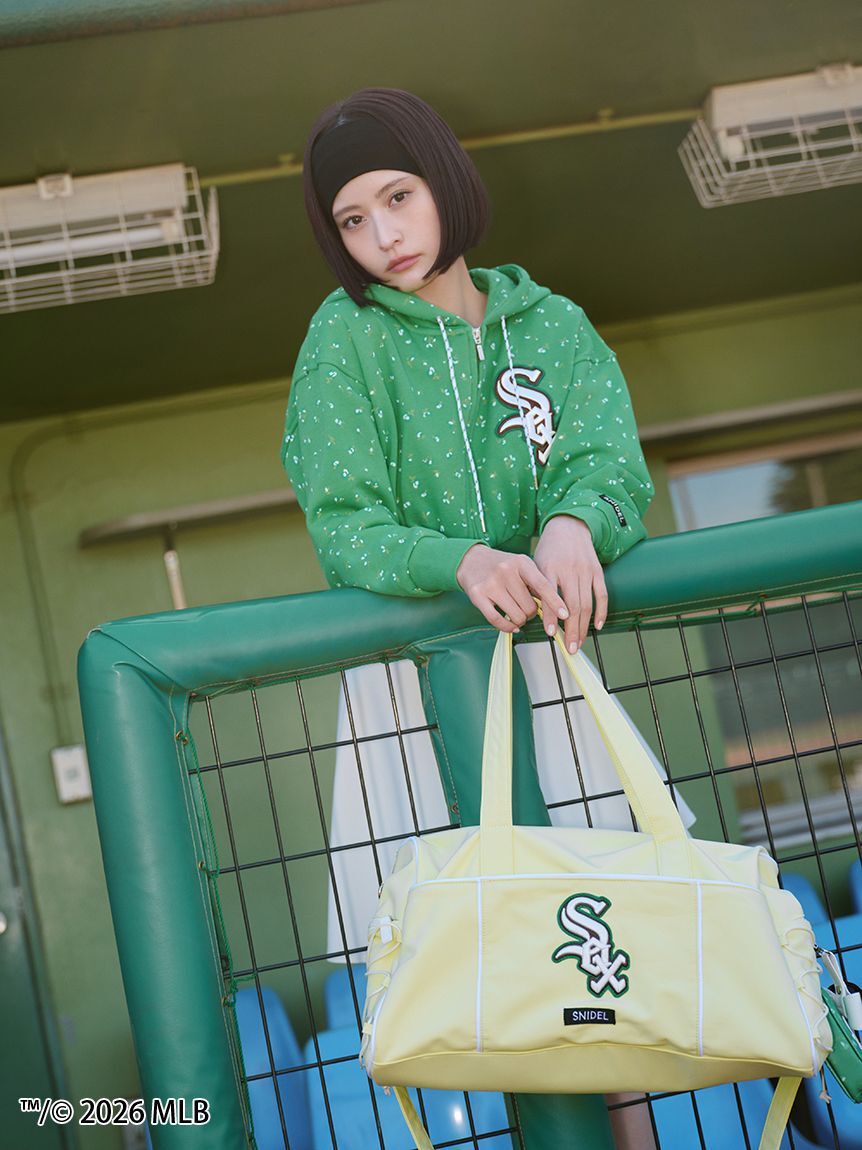 SNIDEL「【MLB】Sustainableワンポイントフーディー」|パーカー|