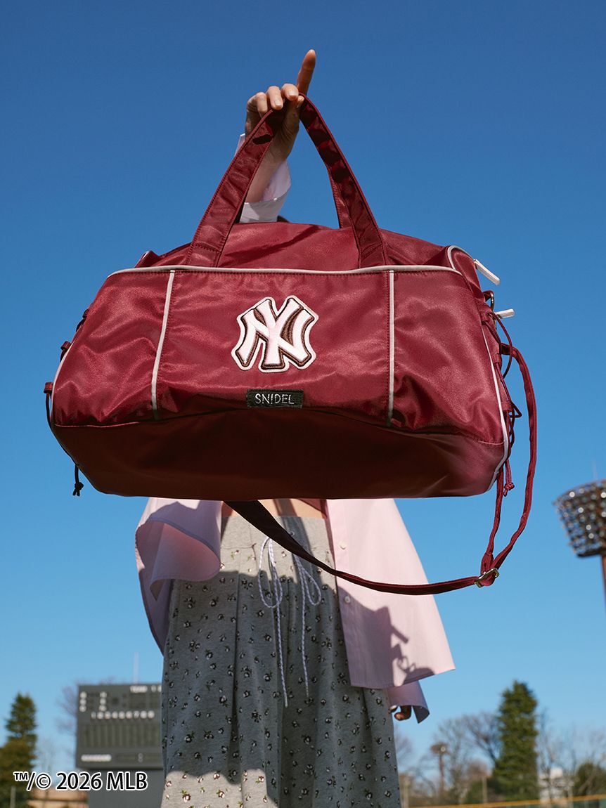 SNIDEL「【MLB】チームロゴナイロンボストン」|ボストンバッグ|
