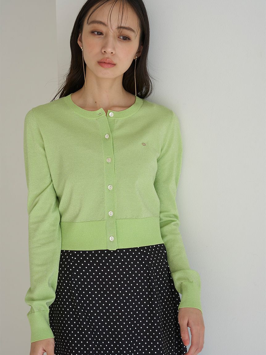 SNIDEL「UVカットベーシックニットカーディガン」|カーディガン|