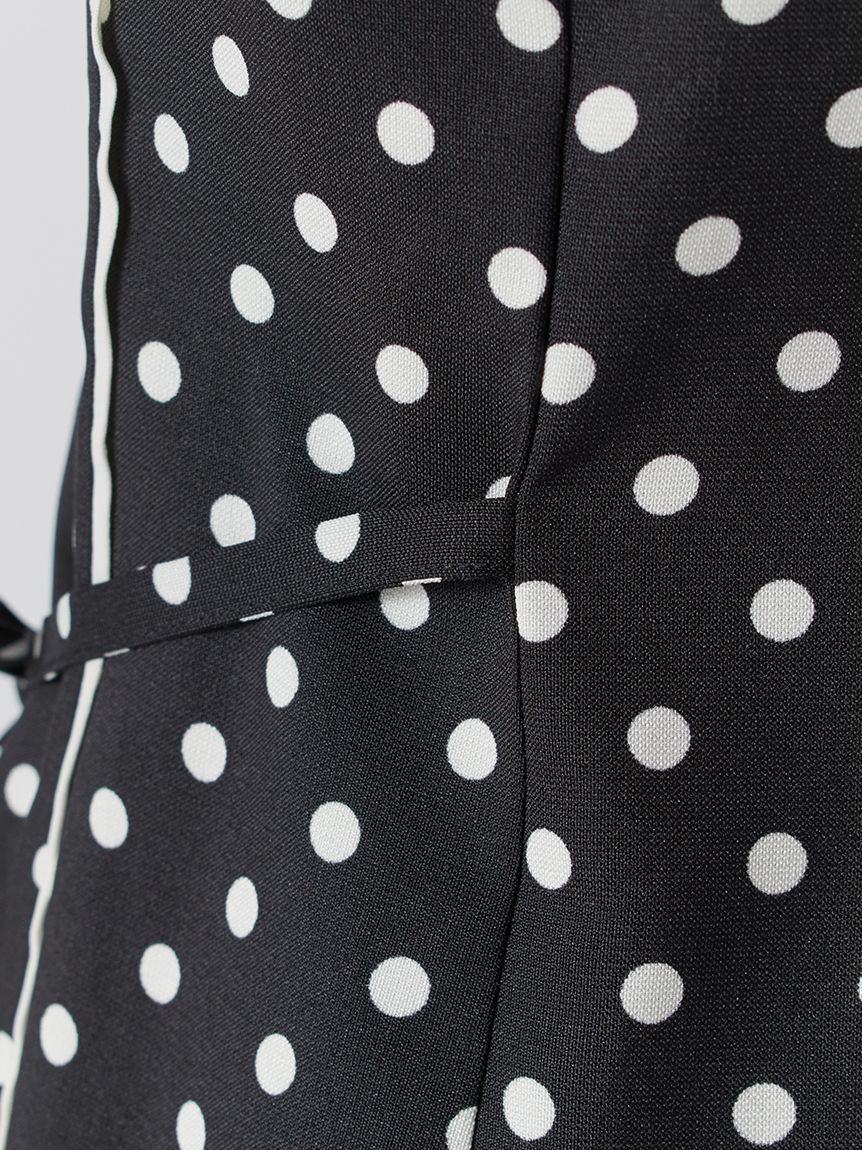 SNIDEL「【WEB限定00サイズあり】ラッフルカラープリントワンピース」|ワンピース|