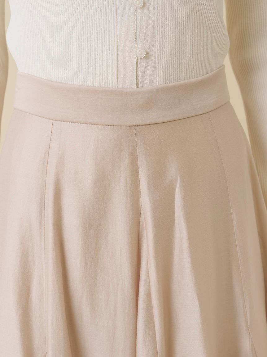 SNIDEL「シアーフレアスカート」|スカート|