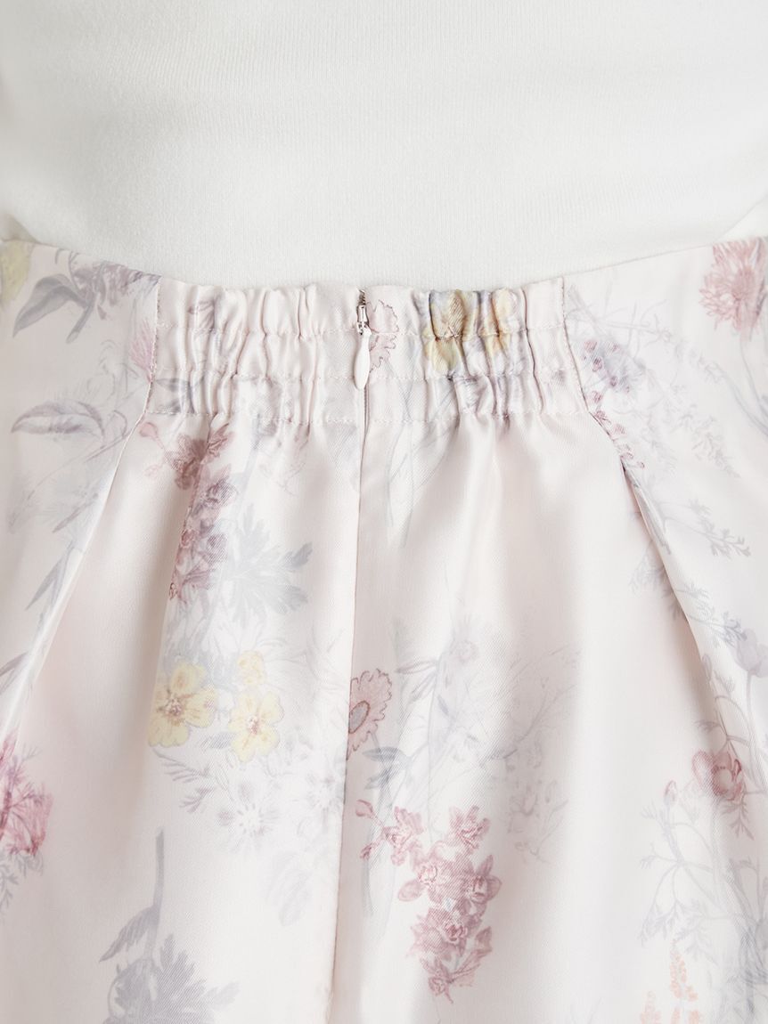 CELFORD「レイヤードフラワープリントスカート」|スカート|