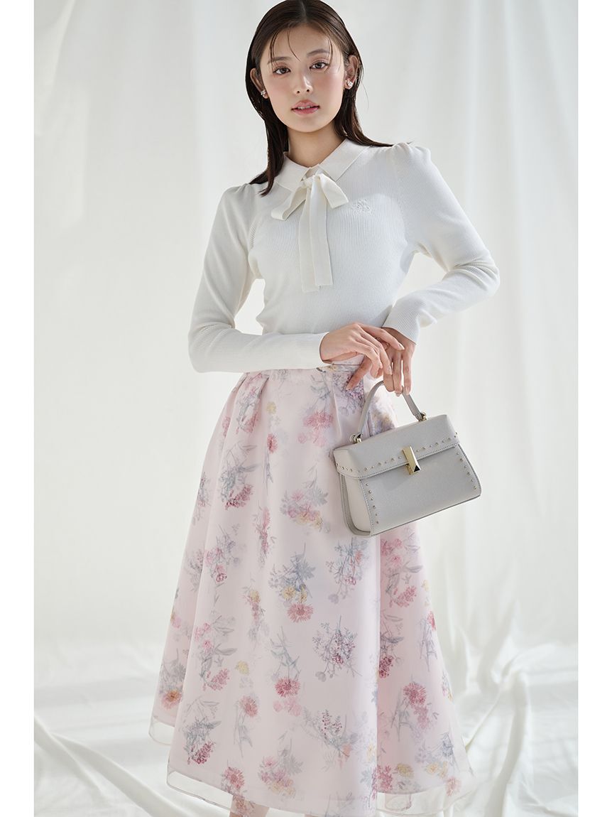 CELFORD「レイヤードフラワープリントスカート」|スカート|LPNK