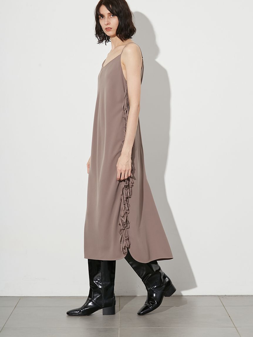 styling/「ジョーゼットフリンジワンピース」|ワンピース|
