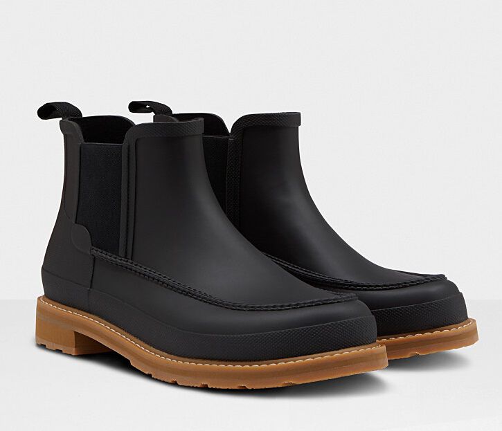  「【メンズ】モックトゥーチェルシー」|レインシューズ|