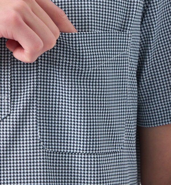 MACKINTOSH PHILOSOPHY「トロッター 鹿の子ジャージー プリント柄バリエーション ボタンダウンポロ」|ポロシャツ|