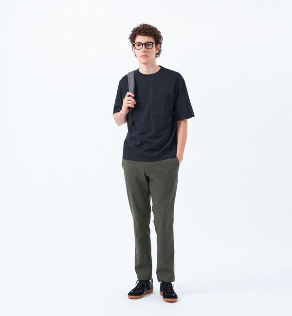 MACKINTOSH PHILOSOPHY「ベアスムース　五分袖ポケットTシャツ」|Tシャツ・カットソー|