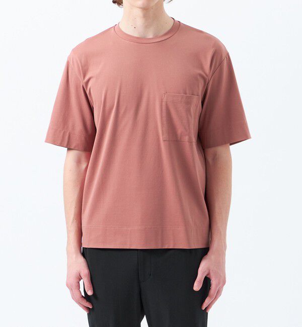 MACKINTOSH PHILOSOPHY「ベアスムース　五分袖ポケットTシャツ」|Tシャツ・カットソー|