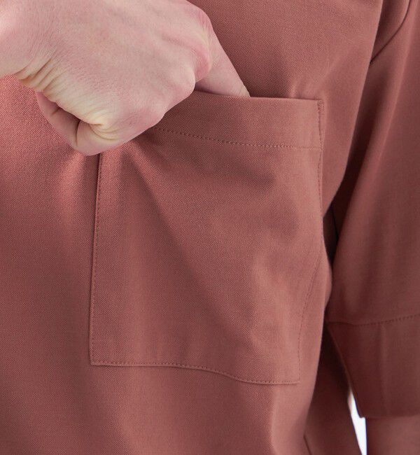 MACKINTOSH PHILOSOPHY「ベアスムース　五分袖ポケットTシャツ」|Tシャツ・カットソー|