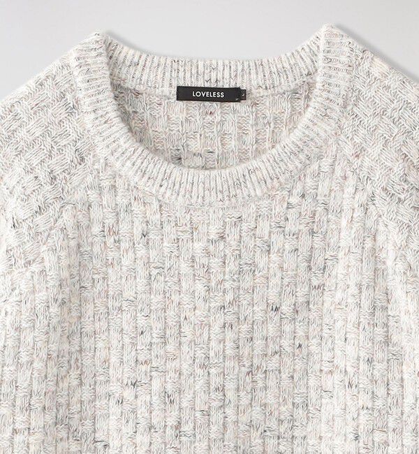  「マルチカラーバスケニット」|ニット・セーター|