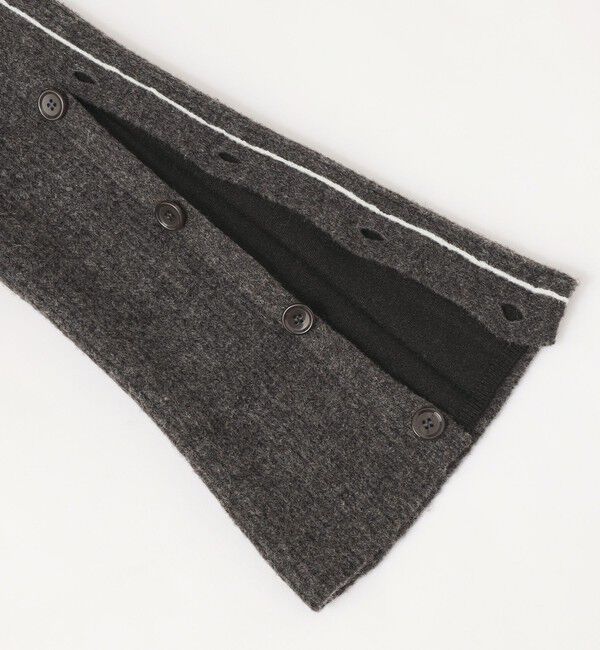  「キャメル混パイピングプルオーバー」|ニット・セーター|