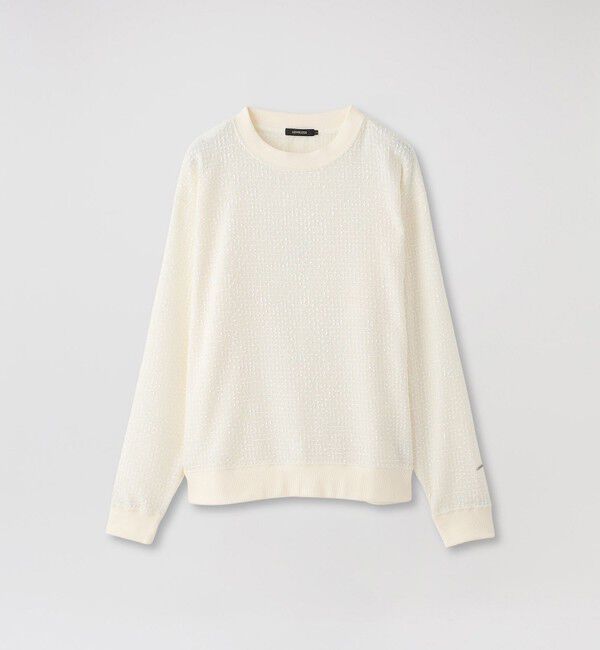  「ファンシーチェックプルオーバー」|Tシャツ・カットソー|ホワイト