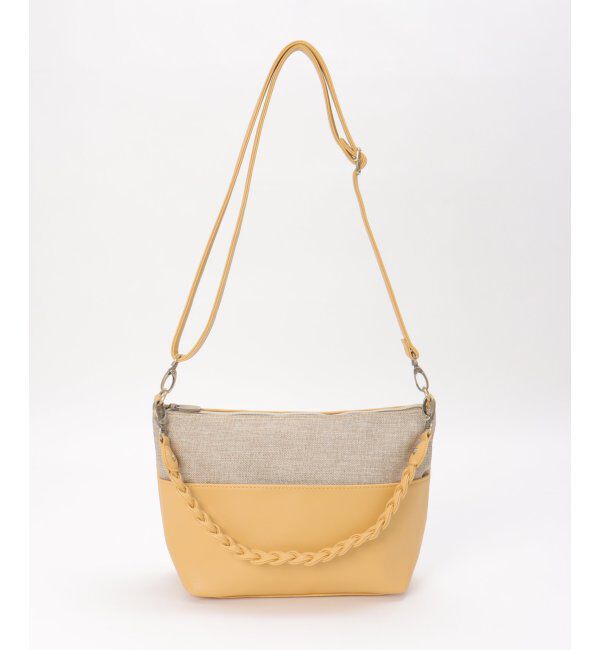 ikka「ダブルフェイス2WAYショルダーバッグ」|その他|イエロー