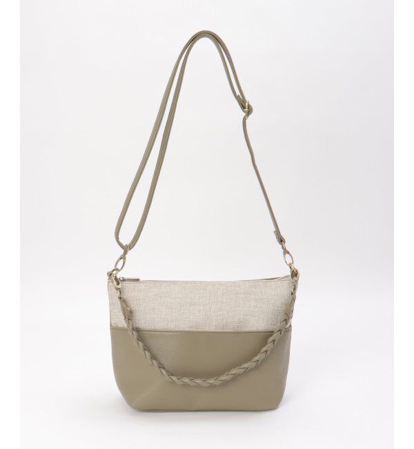 ikka「ダブルフェイス2WAYショルダーバッグ」|その他|オリーブ