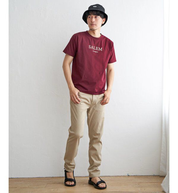 ikka「【接触冷感】速乾COOLプリントTシャツ」|Tシャツ・カットソー|