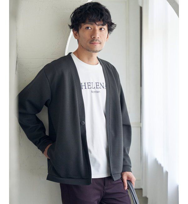 ikka「【接触冷感】速乾COOLプリントTシャツ」|Tシャツ・カットソー|