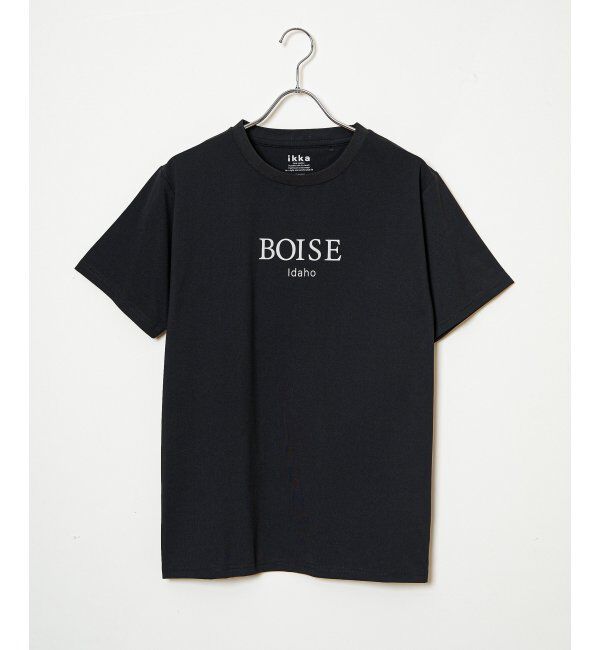 ikka「【接触冷感】速乾COOLプリントTシャツ」|Tシャツ・カットソー|