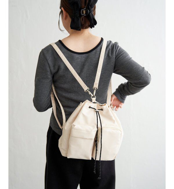 ikka「撥水リュックショルダーバッグ」|その他|