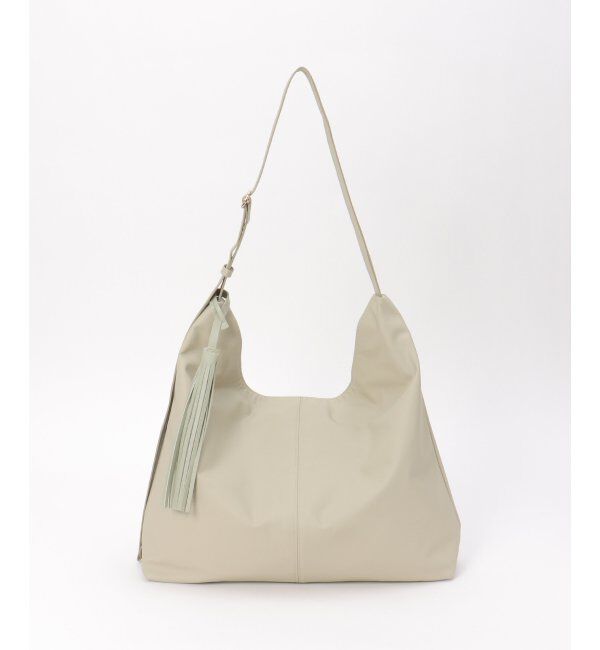 ikka「ゴウヒタッセルツキBIGショルダー」|その他|ミントグリーン