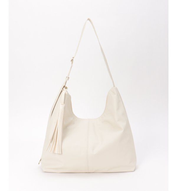 ikka「ゴウヒタッセルツキBIGショルダー」|その他|アイボリー