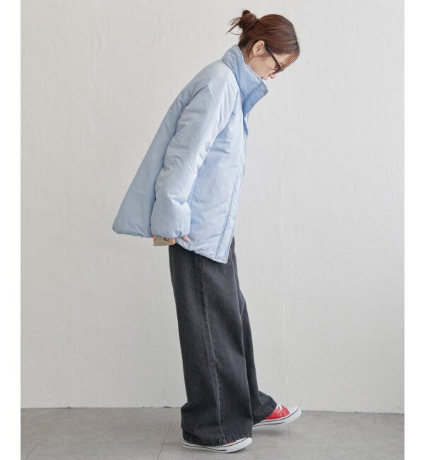 Lbc with Life「スタンドネック中綿ブルゾン」|ブルゾン・スタジャン|