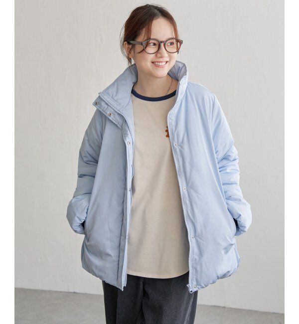 Lbc with Life「スタンドネック中綿ブルゾン」|ブルゾン・スタジャン|