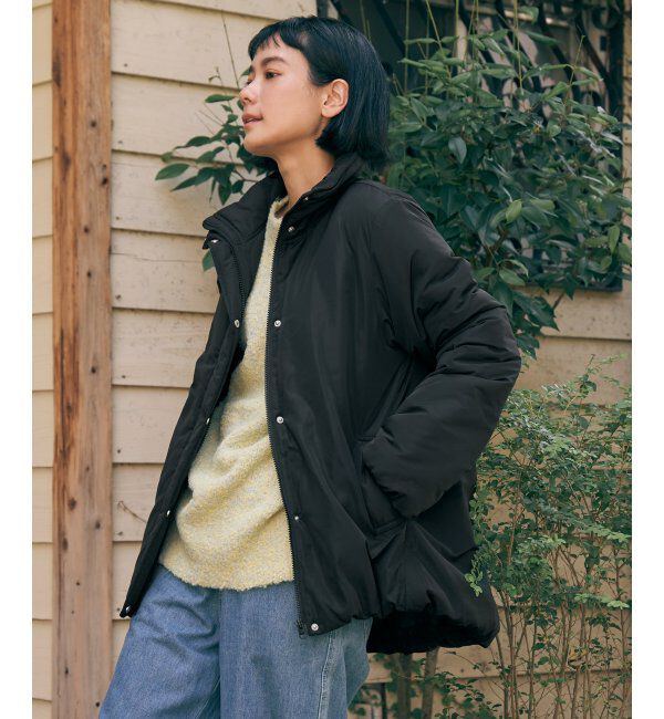 Lbc with Life「スタンドネック中綿ブルゾン」|ブルゾン・スタジャン|