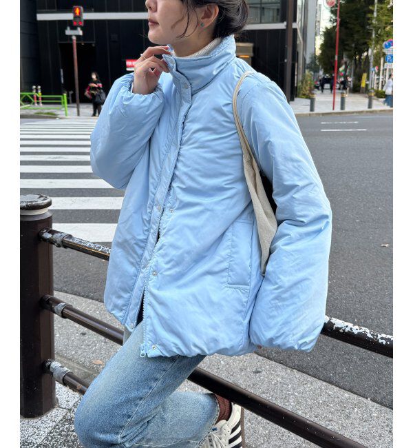 Lbc with Life「スタンドネック中綿ブルゾン」|ブルゾン・スタジャン|