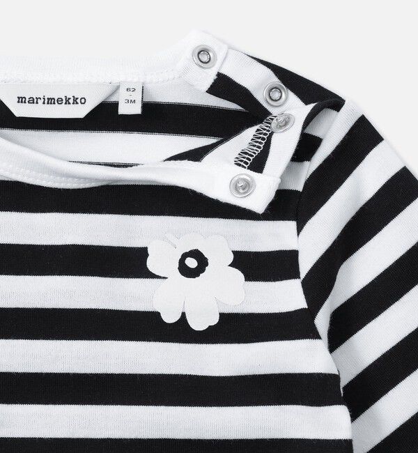 Marimekko「【kids】Vinde Tasaraita Unikko　ロンパース」|その他|