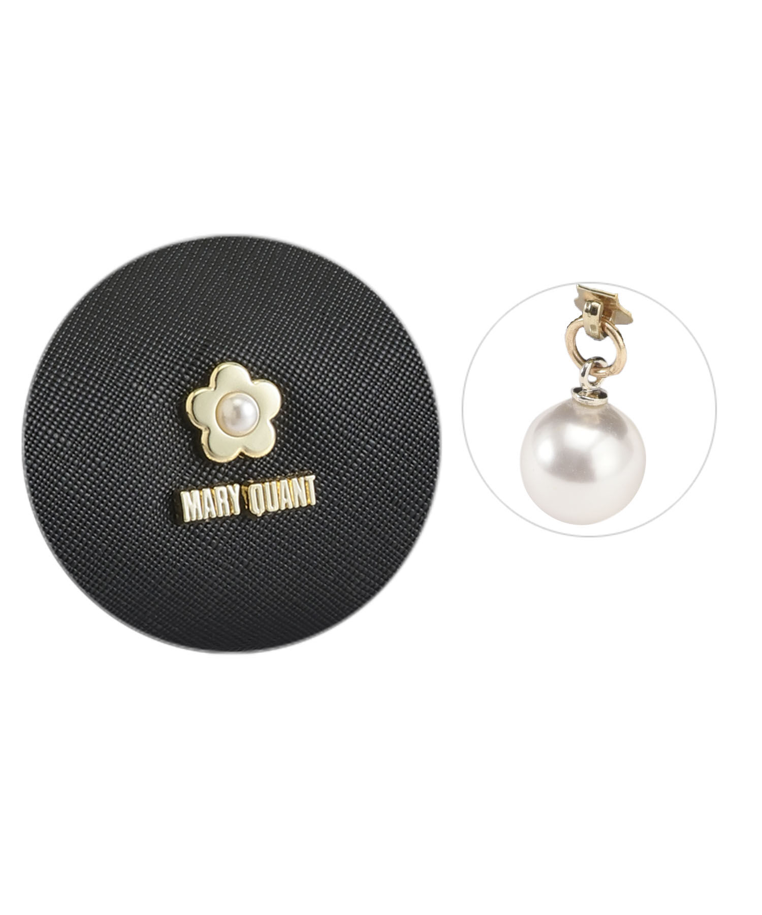 MARY QUANT「サフィアーノパール スクエアペンケース」|ポーチ|