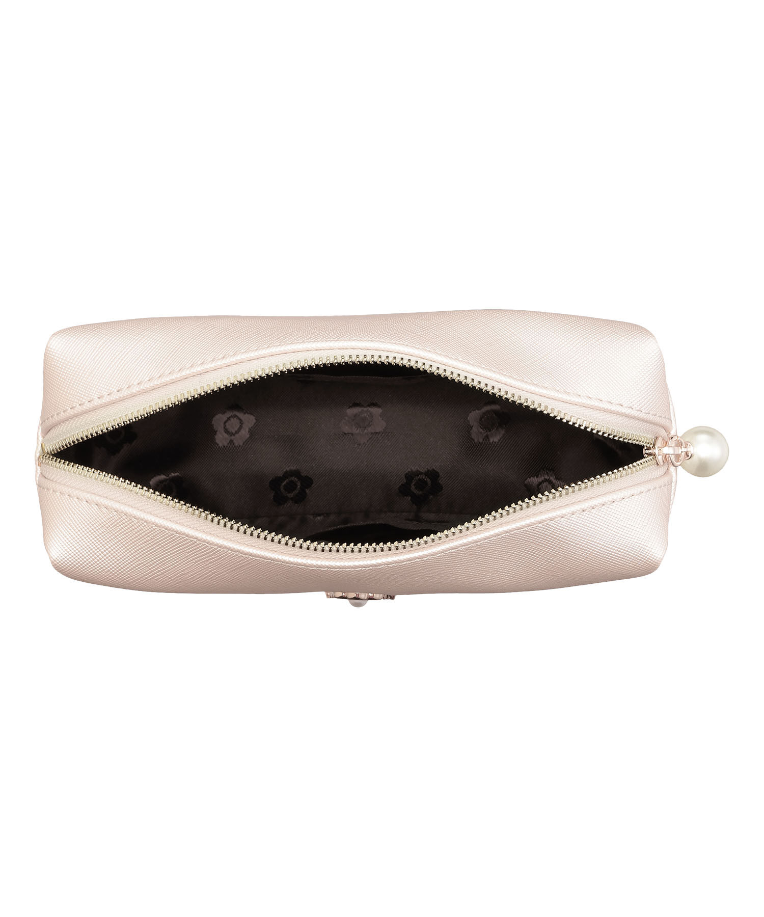MARY QUANT「サフィアーノパール スクエアペンケース」|ポーチ|