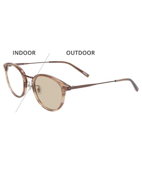  「ボストン型 調光サングラス｜紫外線対策｜レンズの色が変わるサングラス｜Zoff | UNITED ARROWS Wellness」|サングラス|