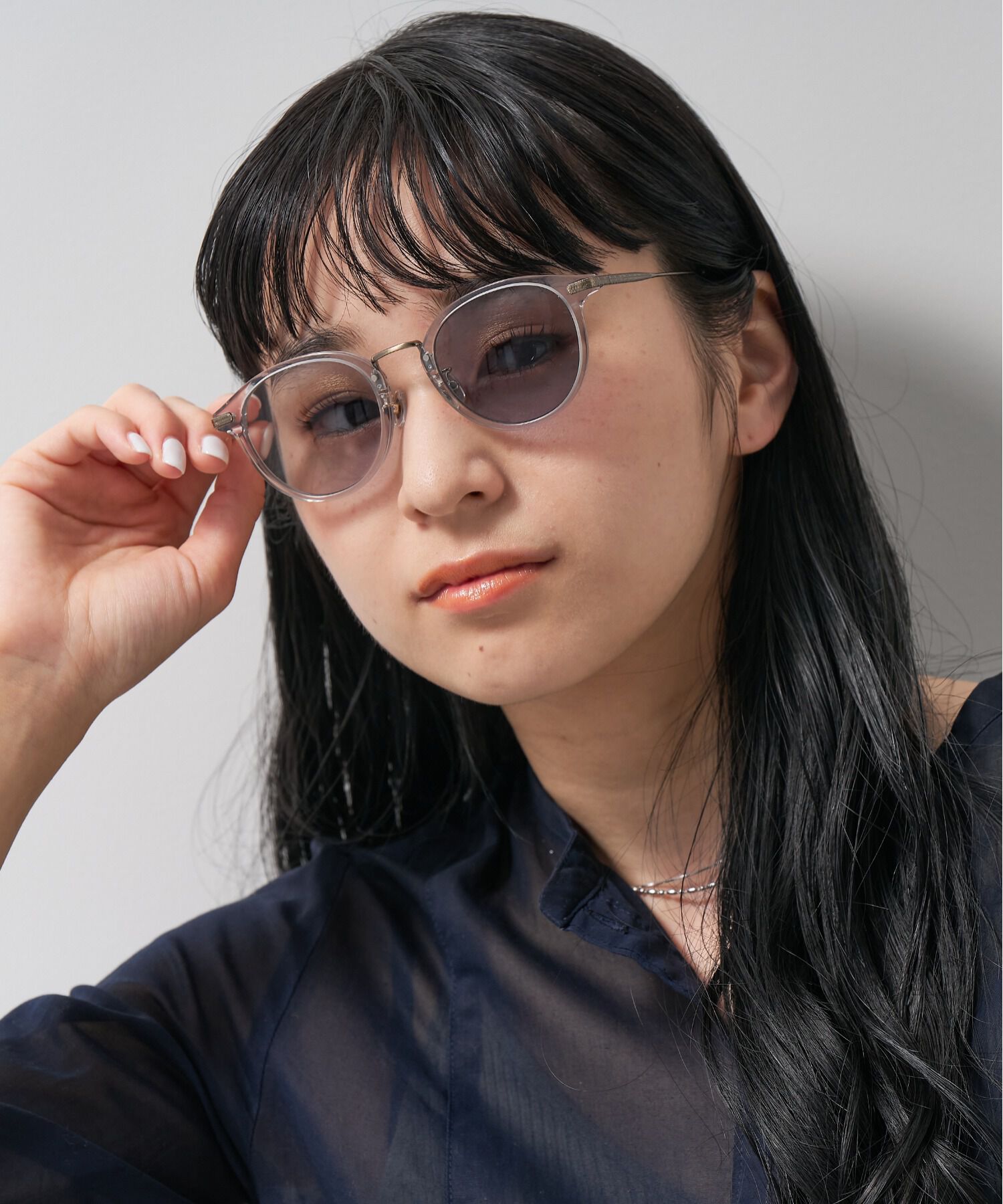  「ボストン型 調光サングラス｜紫外線対策｜レンズの色が変わるサングラス｜Zoff | UNITED ARROWS Wellness」|サングラス|