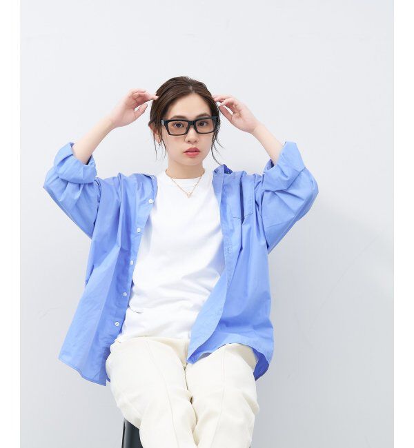  「ウェリントン型メガネ｜黒縁フレーム｜太縁フレーム｜Zoff｜BRIGADE レンズ交換券付」|メガネ|