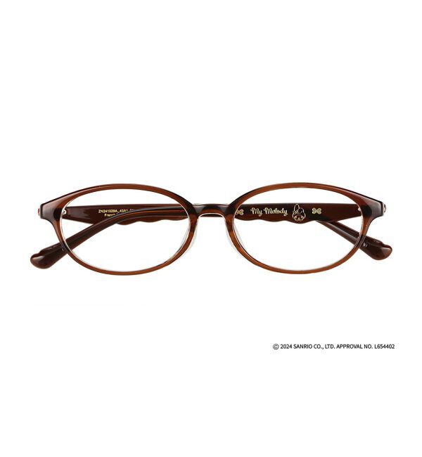  「Zoff｜Sanrio Characters マイメロディモデル レンズ交換券付」|メガネ|