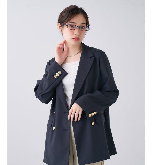  「 スクエア型 メガネ | 横長 メタルフレーム 伊達めがね 度付きユニセックス  STANDARD  レンズ交換券付」|メガネ|