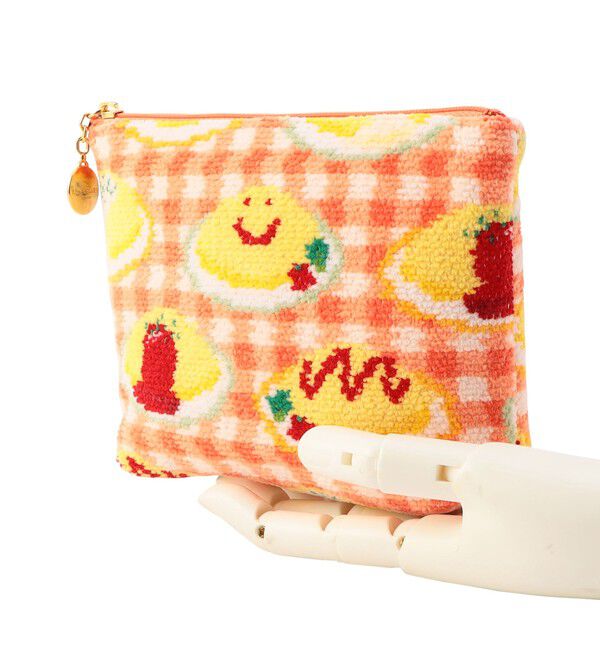 LOVERARY BY FEILER「ハッピーオムライス　舟型ポーチM　L/HOR-243070」|ポーチ|