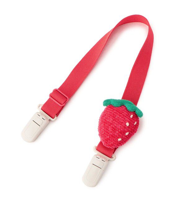 LOVERARY BY FEILER「ストロベリードット　スタイクリップ　L/STD-253021」|その他ベビー用品|ピンク