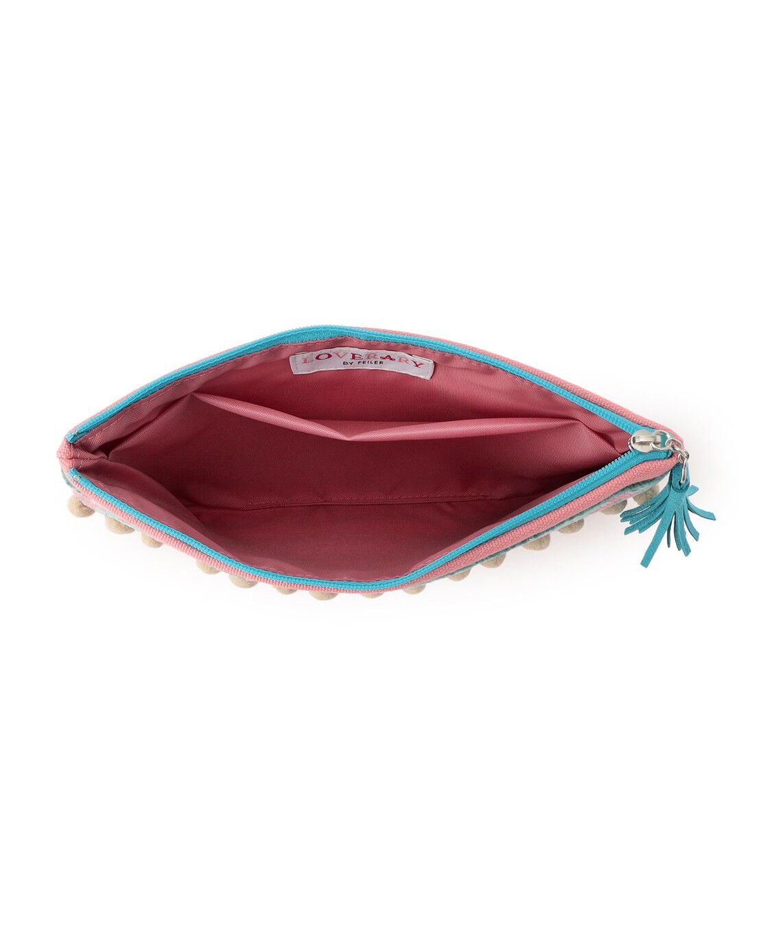 LOVERARY BY FEILER「ラブラリーエスニック　ポーチM　L/LEN-253129」|ポーチ|