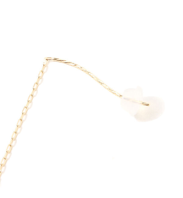 JUPITER「【累計販売 3000点突破！】<CM着用>【K10】デザインチェーンピアス/ロングセラー」|ピアス|