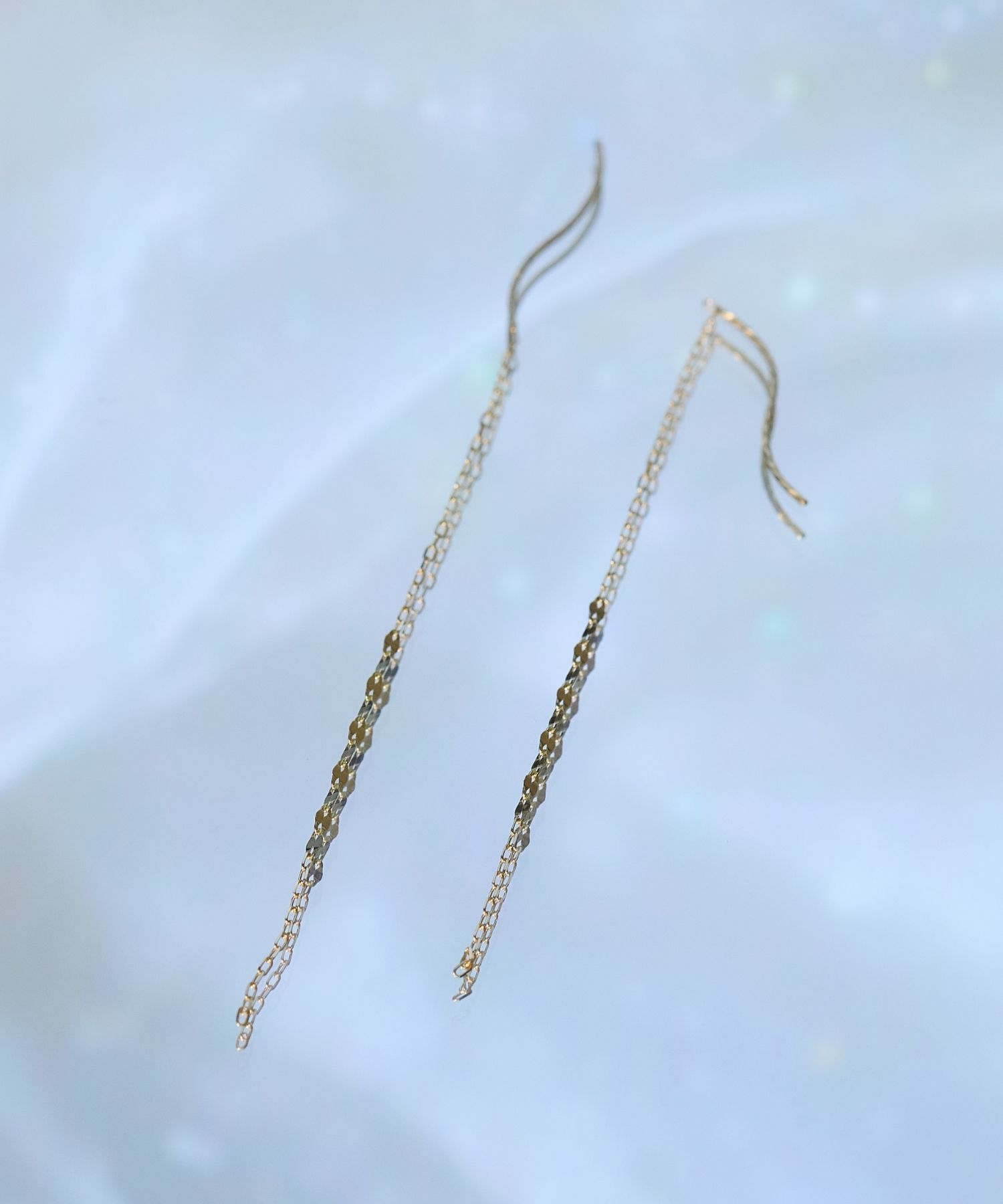 JUPITER「【累計販売 3000点突破！】<CM着用>【K10】デザインチェーンピアス/ロングセラー」|ピアス|