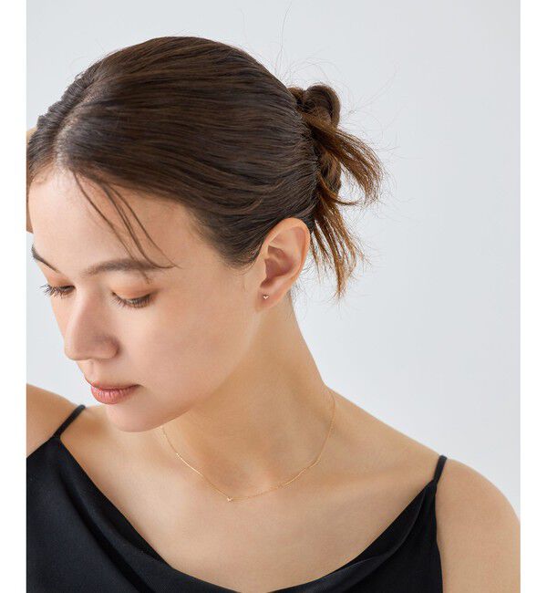 ete「K18YG ダイヤモンド ピアス」|ピアス|