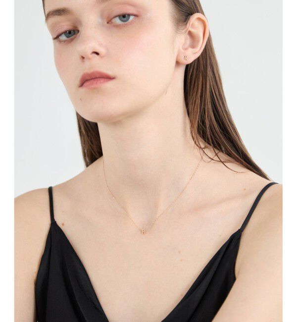 ete「[コード] K10YG イニシャル ネックレス」|ネックレス|