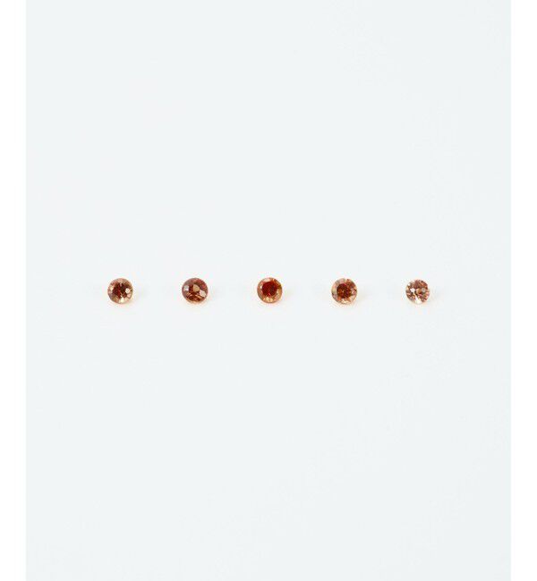 Jouete「[レイヤー] K10YG リング オレンジサファイア」|リング|