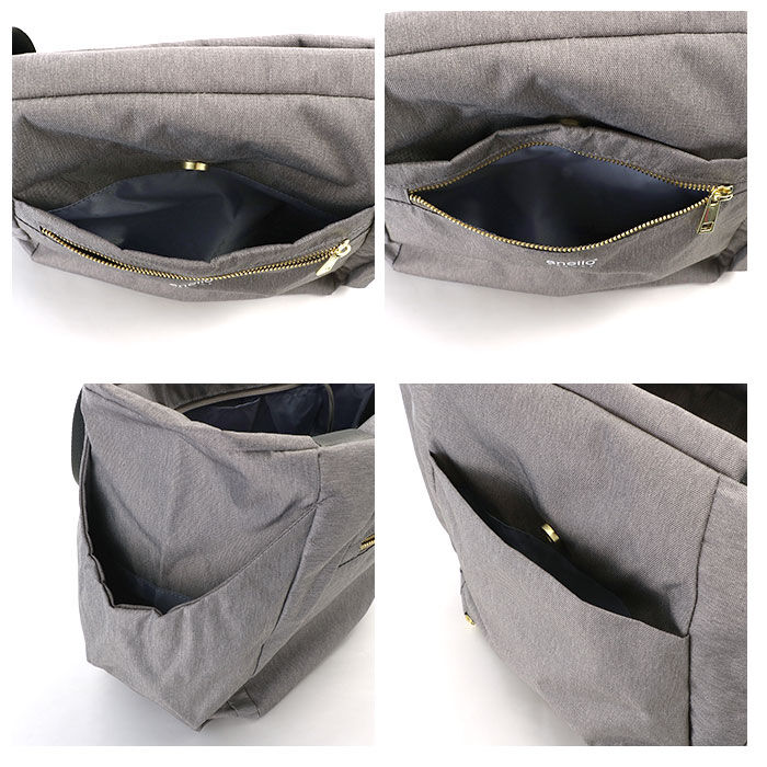 anello「アネロ トートバッグ 通販 レディース 大きめ A4 通勤 通学 10ポケット マザーズバッグ」|トートバッグ|