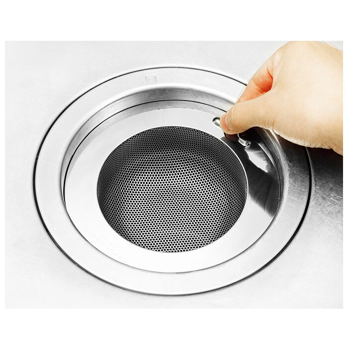 BACKYARD FAMILY「排水口ごみ受け ステンレス 通販 約直径14.5&times;高さ4.5cm ステンレス製 防錆ステンレス」|ダストボックス|