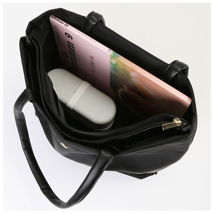 Legato Largo「レガートラルゴ トートバッグ 通販 A4 大きめ 通勤 通学 ナイロン 可愛い おしゃれ 上品」|トートバッグ|