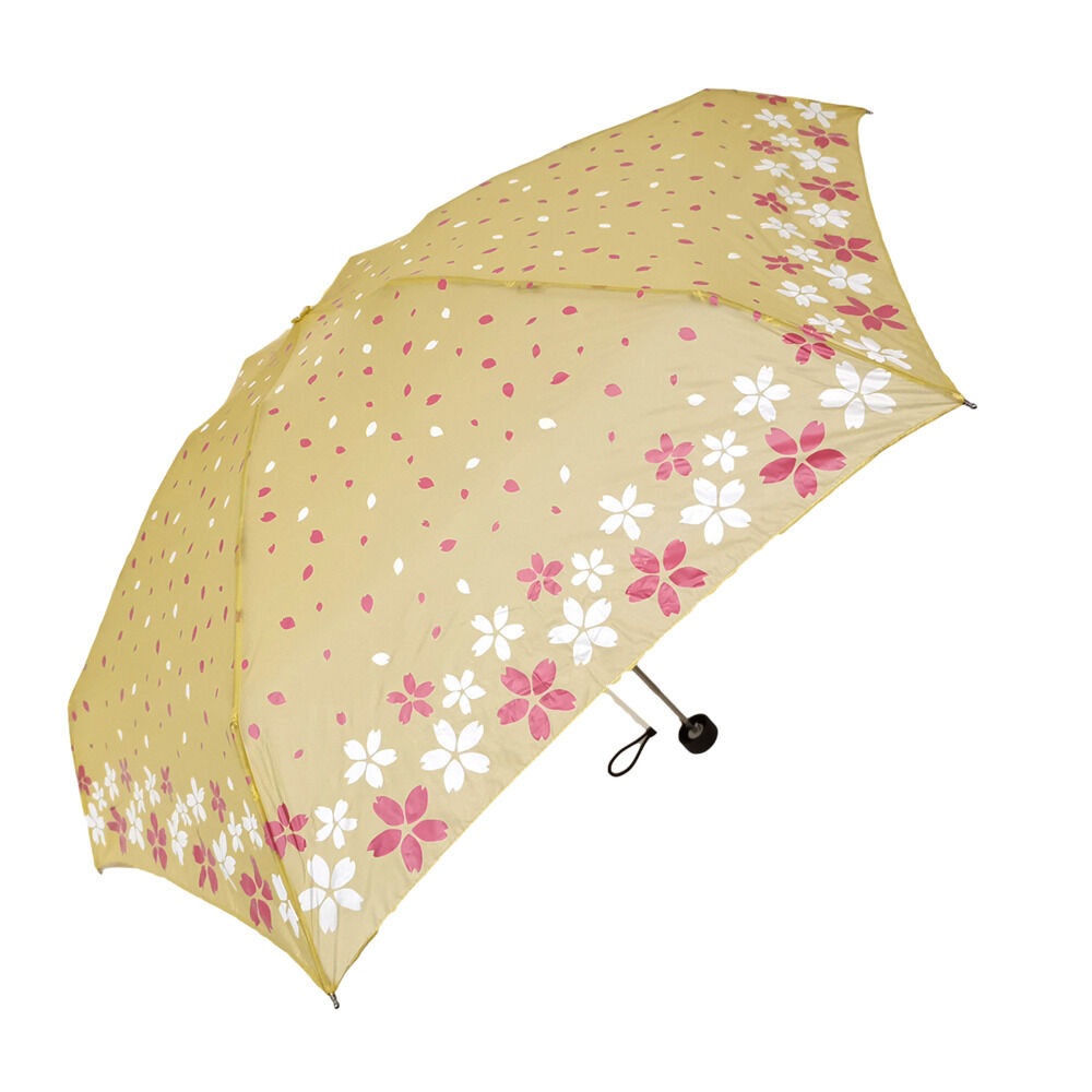 BACKYARD FAMILY「晴雨兼用 折りたたみ傘 uvカット 軽量 通販 HYGGE ヒュッゲ 5段マイクロ傘 50cm」|傘|ベージュ1