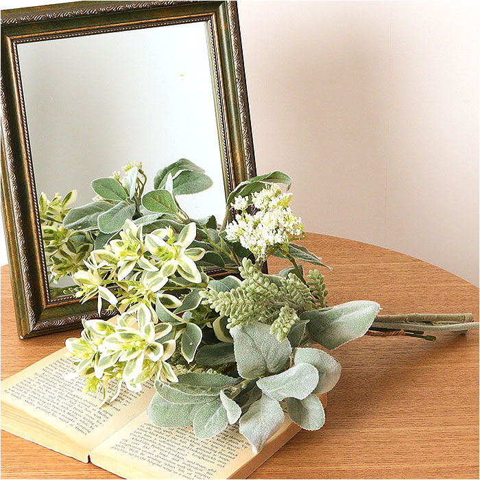 BACKYARD FAMILY「ブーケ 造花 楽天 アーティフィシャルフラワー 花束 葉っぱ インテリア」|その他|