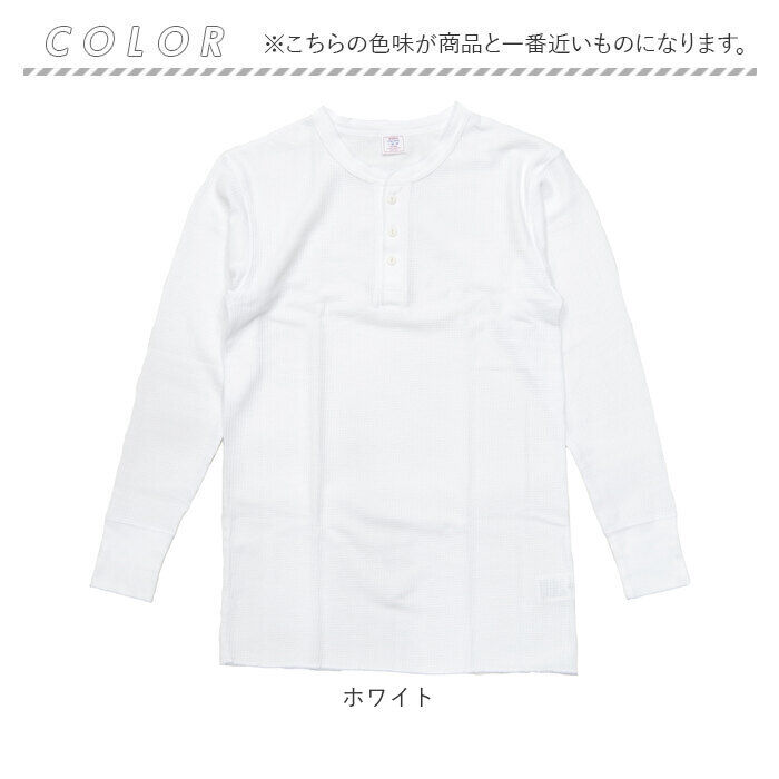 BACKYARD FAMILY「JEMORGAN パックTシャツ 通販 JC189-52S ワッフル ロンT サーマル」|Tシャツ・カットソー|